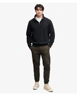 Superdry Para Slimfit Cargobroek - Zwart
