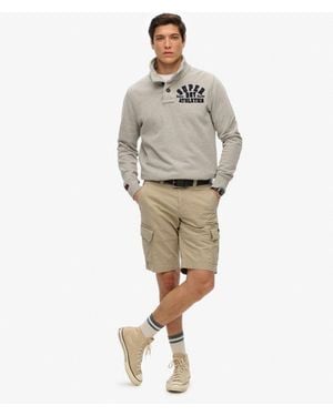 Superdry Organic Cotton Core Cargo Shorts - Natural