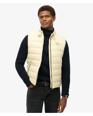 Superdry & Co Lightweight Padded Gilet - Black