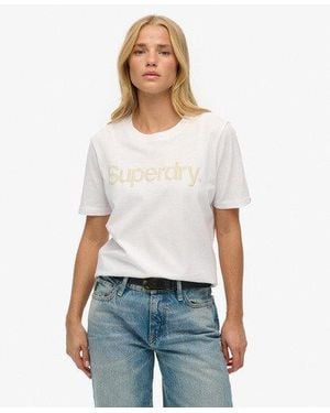 Superdry Tonal Core T-shirt - White