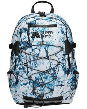 Superdry Femme Sac À Dos 28 L Outdoor Taille: 1Taille - Bleu