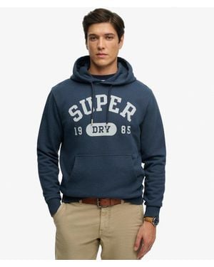 Superdry Athletic Essentials Hoodie - Blauw