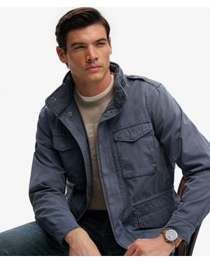Superdry Cotton M65 Jacket - Blue