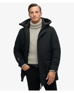 Superdry & Co City Padded Parka Coat - Black