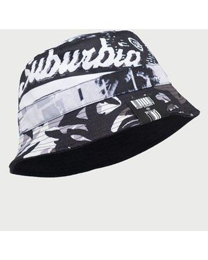 Superdry Energy Graphic Bucket Hat - White