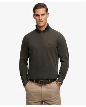 Superdry Homme Sweatshirt Classic Essential Taille - Gris