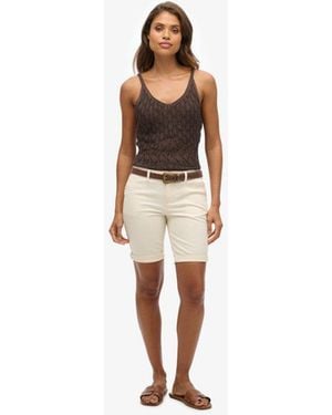 Superdry & Co City Chino Shorts - Natural