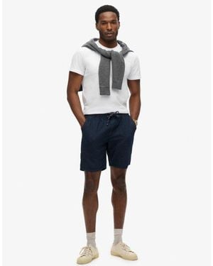 Superdry & Co Indigo Bermuda Dot Shorts - Blue