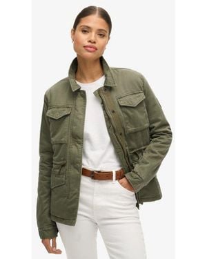 Superdry & Co Military M65 Lined Jacket - Green