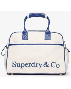 Superdry Heritage Retro Gymtas Normale Pasvorm - Blauw