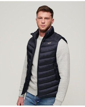 Superdry Non-hooded Fuji Padded Gilet - Blue
