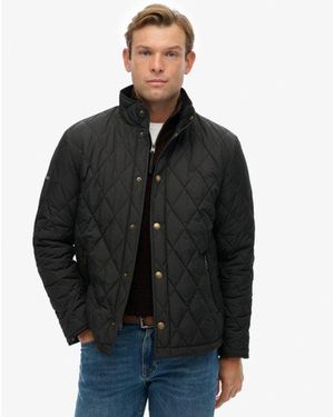Superdry Quilted Estate Country Jacket - Black