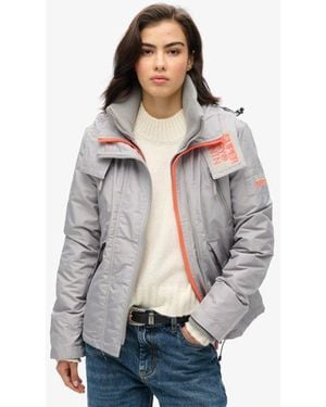 Superdry & Co Mountain Sd-windcheater Jacket - Grey