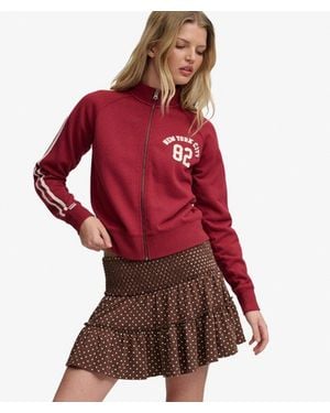 Superdry & Co Tiered Jersey Mini Skirt