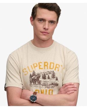 Superdry & Co Wild Frontier T-shirt - Brown
