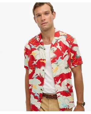Superdry & Co The Merchant Store - Hawaiian Shirt - Red