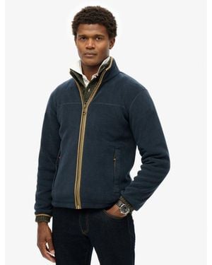 Superdry Estate Full Zip Fleece - Blue