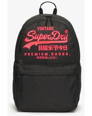 Superdry Heritage Montana Rugzak - Rood