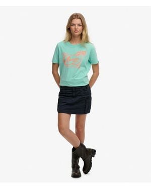 Superdry & Co Roadside Trade Relaxed T-shirt - Green