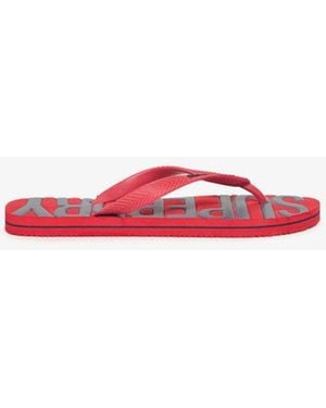 Superdry & Co Vintage Flip Flops - Red
