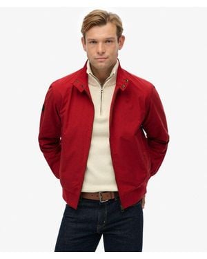 Superdry Classic Harrington Jacket - Red