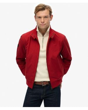 Superdry Classic Harrington Jacket - Red