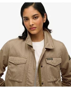 Superdry & Co M65 Military Jacket - Brown
