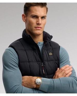 Superdry & Co Box Quilt Fuji Lite Gilet - Grey