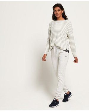 Superdry La Athletic Sweatpants Trady Marl - Natural