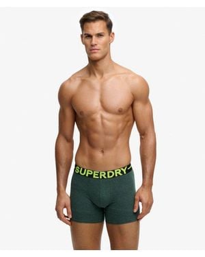 Superdry & Co Boxer Triple Pack - Green