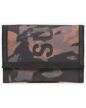 Superdry Tarp Tri-Fold Wallet - Black