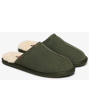 Superdry & Co Mule Slipper - Green