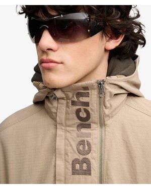 Superdry Bench X & Co Bench Hooded Ripstop Jacket - Brown