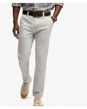 Superdry & Co Utility Chino Trousers - Grey