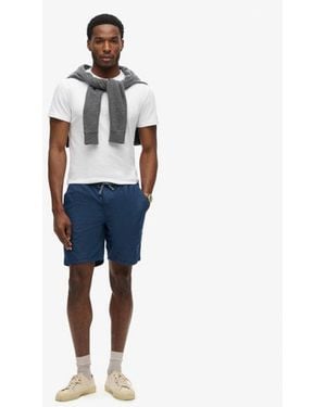 Superdry & Co Indigo Bermuda Shorts - Blue