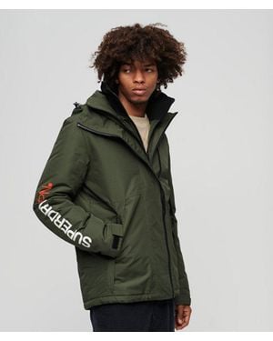 Superdry & Co Hooded Yachter Windbreaker Jacket - Green