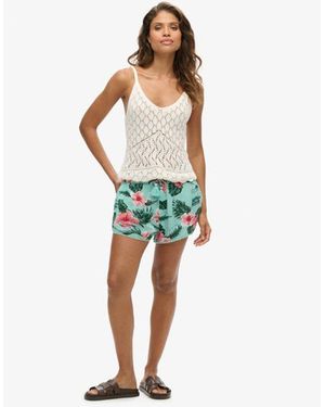 Superdry & Co Beach Shorts - Blue