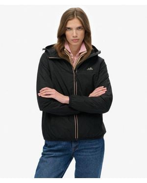 Superdry & Co Essential Tri Windbreaker Jacket - Black
