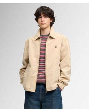 Superdry & Co Lightweight Preppy Harrington Jacket - Natural