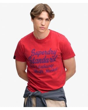 Superdry & Co Vintage Script T-shirt - Red