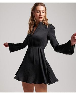 Superdry Studios Flared Dress - Black