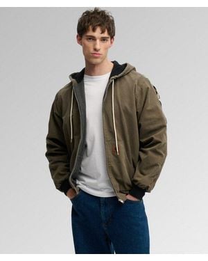 Superdry & Co Carhartt Reworked Hooded Jacket - Grey