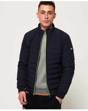 Superdry International Quilted Jacket - Blue