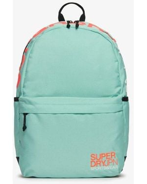 Superdry Femme Sac À Dos Logo Windyachter Montana Taille - Bleu