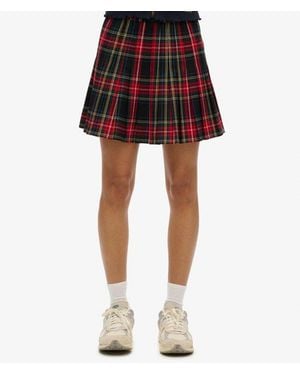 Superdry & Co Check Mini Skirt - Black