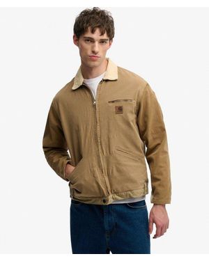 Superdry & Co Carhartt Reworked Collared Jacket - Brown