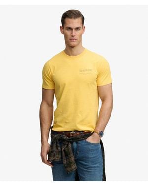 Superdry & Co Outdoors Mountain Relaxed T-shirt - Yellow