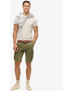 Superdry Core Cargo Short Chive - Natural