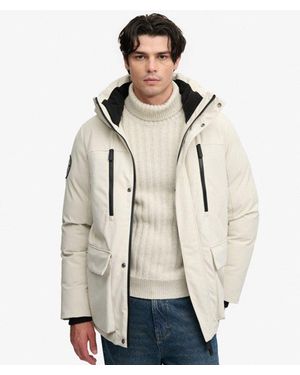 Superdry & Co City Parka Jacket - Natural