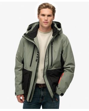 Superdry & Co Ultimate Freestyle Ski Jacket - Green